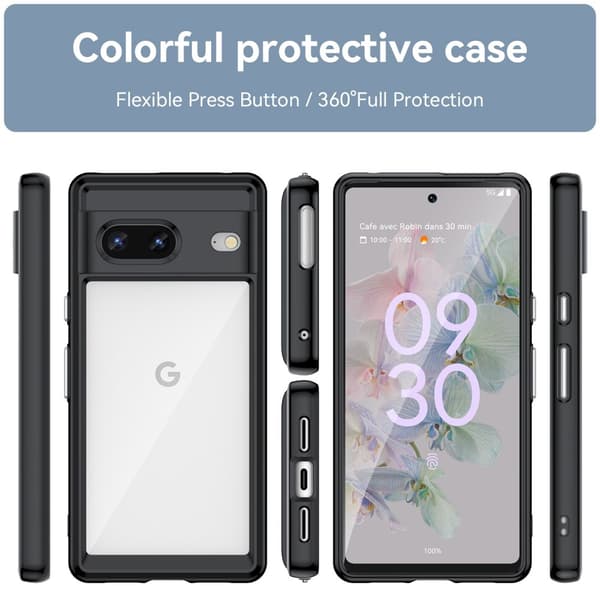 Hybrid Edge Case Google Pixel 7 Svart