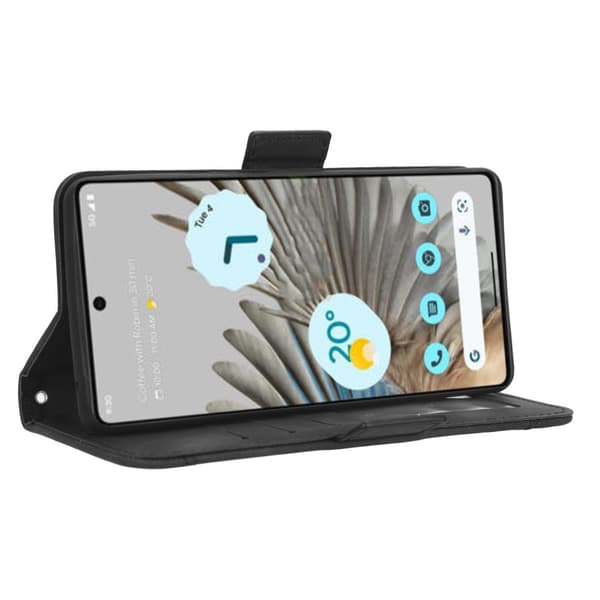 Multi Slot Plånboksfodral Google Pixel 7 Svart