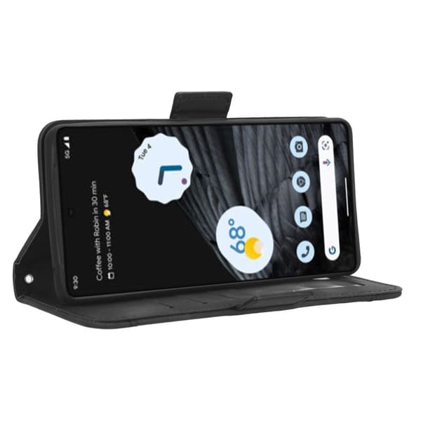 Multi Slot Plånboksfodral Google Pixel 7 Pro Svart
