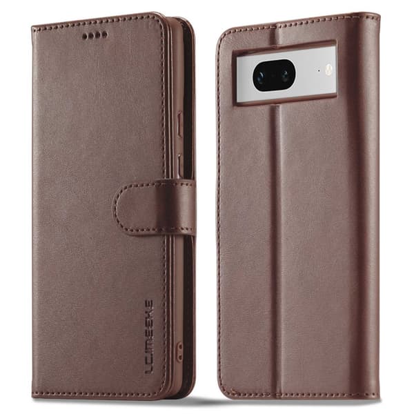 LC.IMEEKE Plånboksfodral Google Pixel 7 Brun