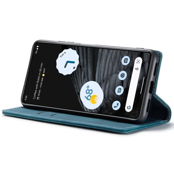 CaseMe Slim Plånboksfodral Google Pixel 7 Blå