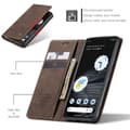 Miniatyrbild 6 av 9: CaseMe Slim Plånboksfodral Google Pixel 7 Brun