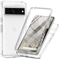 Miniatyrbild 1 av 5: 360 Full Cover Edge Case Google Pixel 7 Pro Transparent