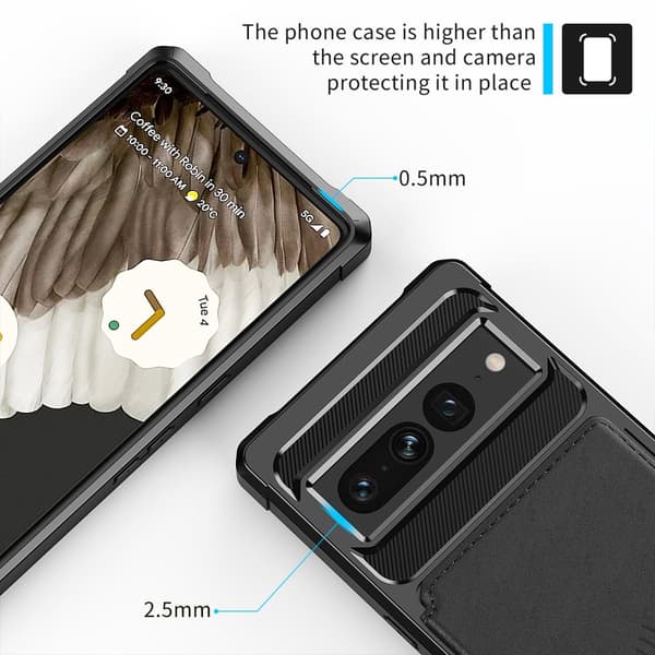 Multi-Slot Case Google Pixel 7 Svart