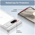 Miniatyrbild 5 av 6: Hybrid Edge Case Google Pixel 7a Transparent