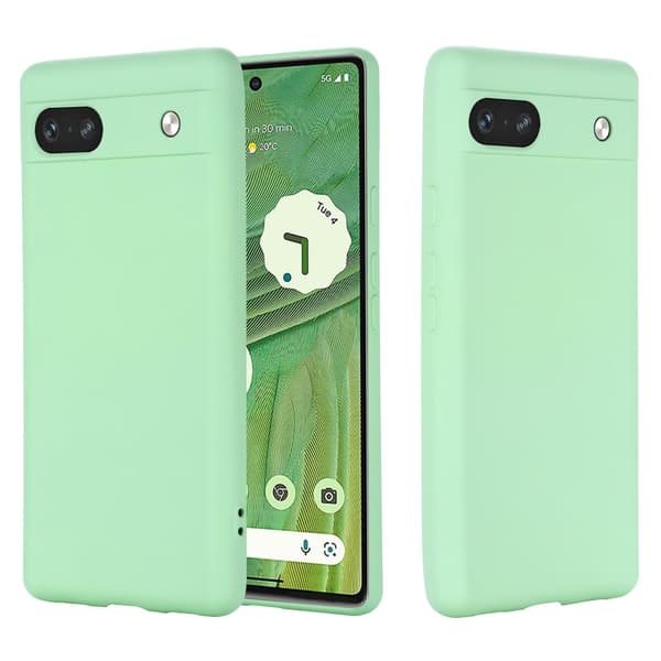Silikonskal Google Pixel 7a Grön