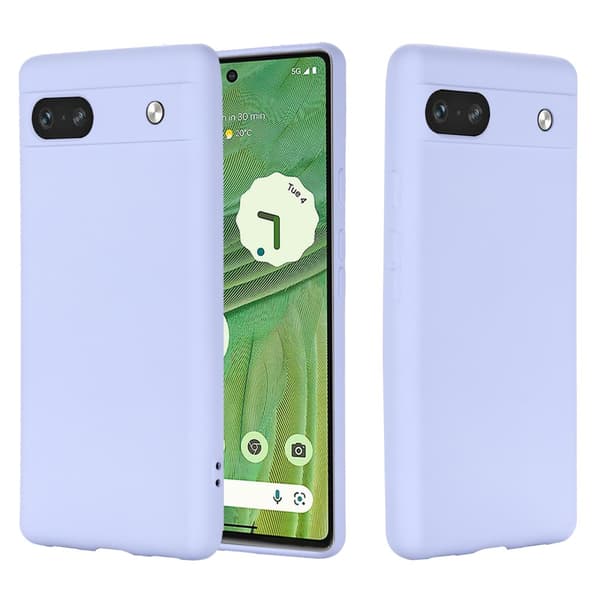 Silikonskal Google Pixel 7a Lila