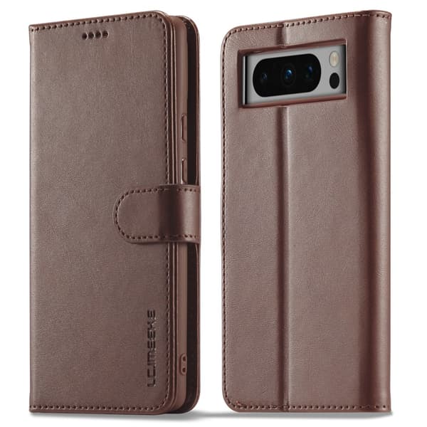 LC.IMEEKE Plånboksfodral Google Pixel 8 Pro Brun