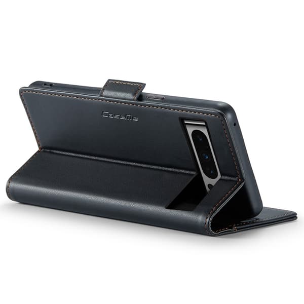 CaseMe Slim Plånboksfodral RFID-skydd Google Pixel 8 Pro Svart