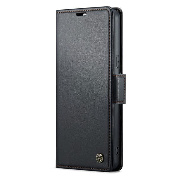 CaseMe Slim Plånboksfodral RFID-skydd Google Pixel 8 Pro Svart