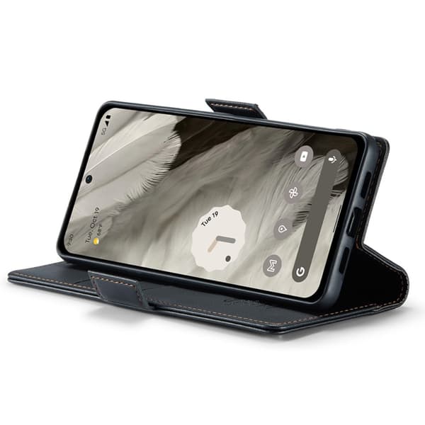 CaseMe Slim Plånboksfodral RFID-skydd Google Pixel 8 Svart