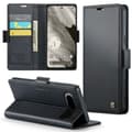 Miniatyrbild 1 av 10: CaseMe Slim Plånboksfodral RFID-skydd Google Pixel 8 Svart