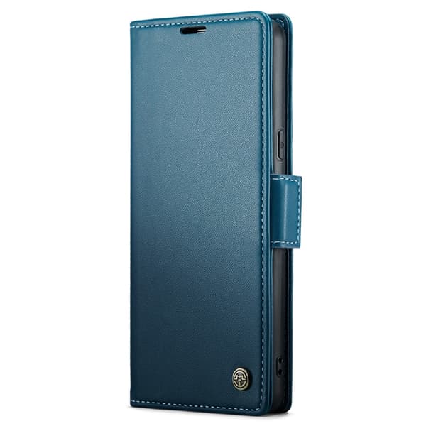 CaseMe Slim Plånboksfodral RFID-skydd Google Pixel 8 Blå