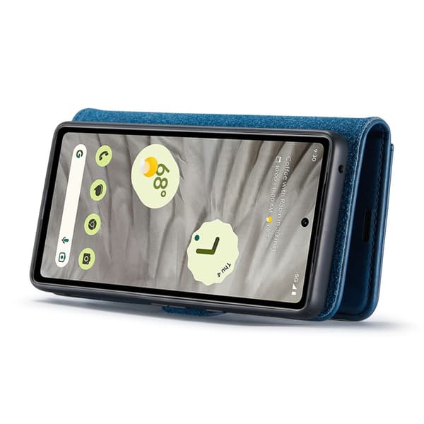 DG.MING 2-in-1 Magnet Wallet Google Pixel 7a Blue