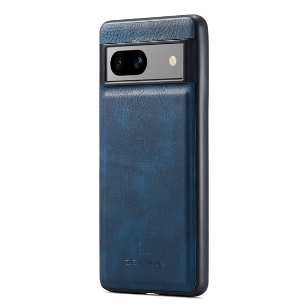 DG.MING 2-in-1 Magnet Wallet Google Pixel 7a Blue