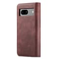 Miniatyrbild 9 av 10: DG.MING 2-in-1 Magnet Wallet Google Pixel 7a Red