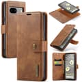 Miniatyrbild 1 av 10: DG.MING 2-in-1 Magnet Wallet Google Pixel 7a Cognac