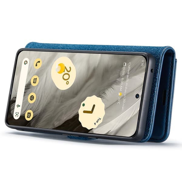 DG.MING 2-in-1 Magnet Wallet Google Pixel 8 Blue