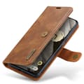 Miniatyrbild 7 av 9: DG.MING 2-in-1 Magnet Wallet Google Pixel 8 Cognac