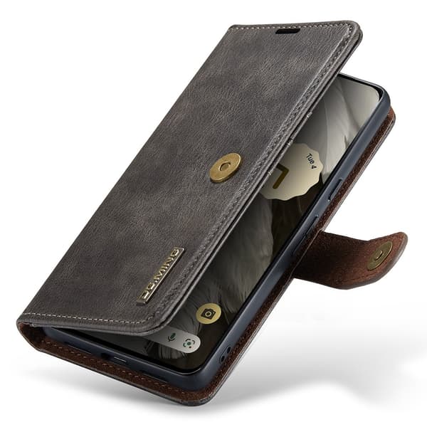 DG.MING 2-in-1 Magnet Wallet Google Pixel 8 Brown