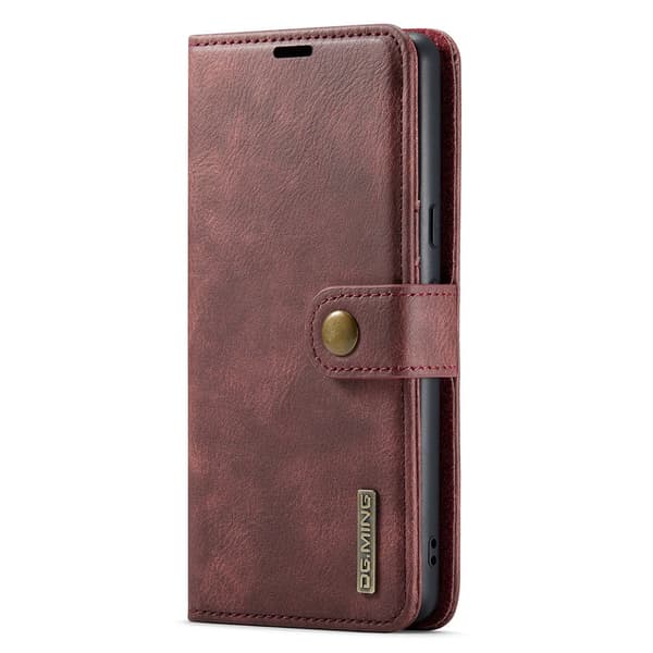 DG.MING 2-in-1 Magnet Wallet Google Pixel 8 Pro Red