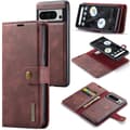 Miniatyrbild 1 av 9: DG.MING 2-in-1 Magnet Wallet Google Pixel 8 Pro Red