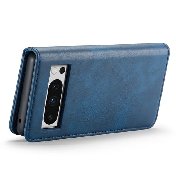 DG.MING 2-in-1 Magnet Wallet Google Pixel 8 Pro Blue