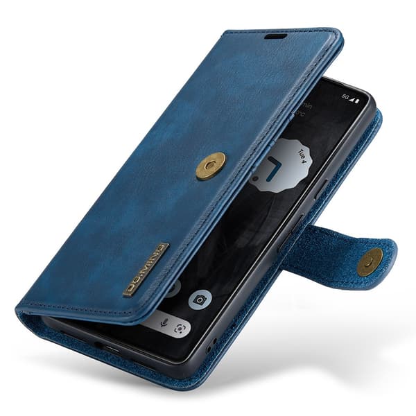 DG.MING 2-in-1 Magnet Wallet Google Pixel 8 Pro Blue