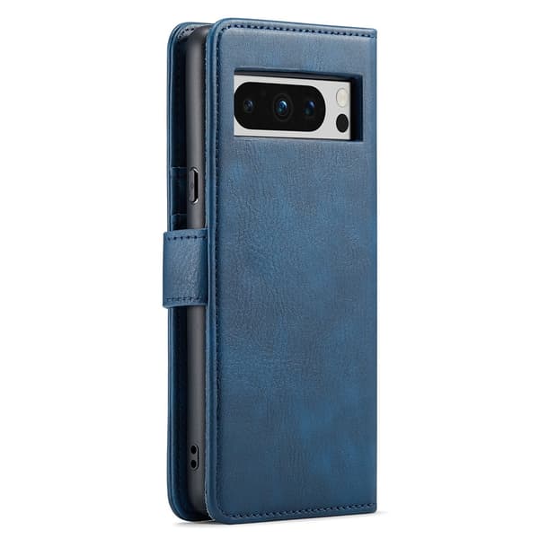 DG.MING 2-in-1 Magnet Wallet Google Pixel 8 Pro Blue