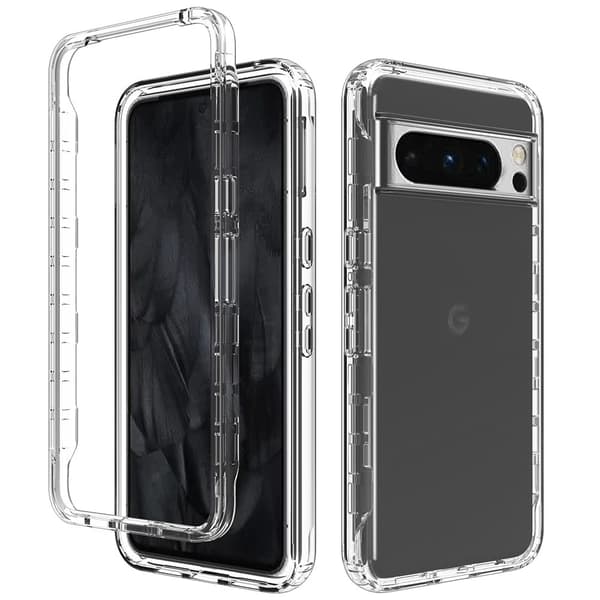 Allround Cover Skal Google Pixel 8 Pro Transparent
