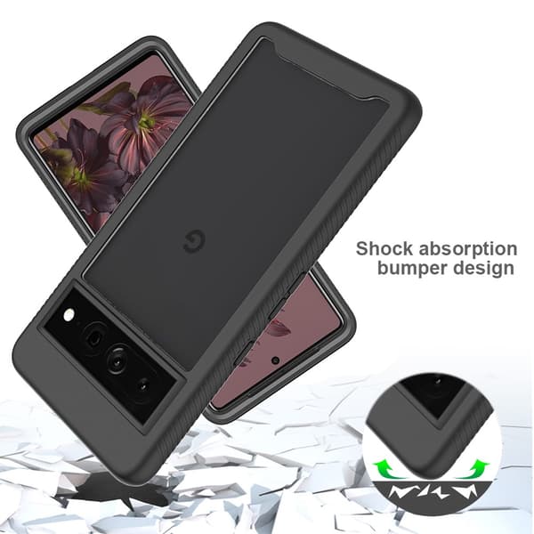 360 Full Cover Edge Case Google Pixel 8 Pro Black