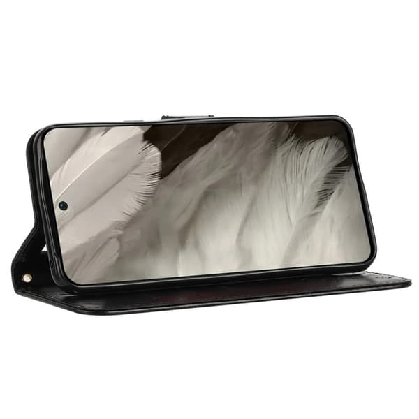 Läderfodral Fjärilar Google Pixel 8 Svart