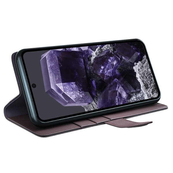 Äkta Läderfodral Google Pixel 8a Brun