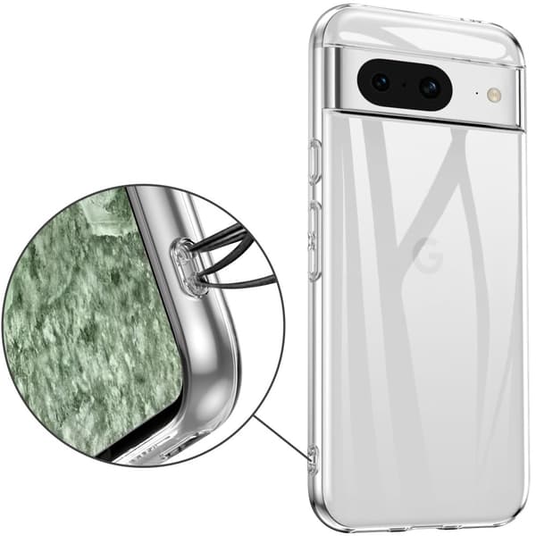 Google Pixel 8a Case TPU Clear