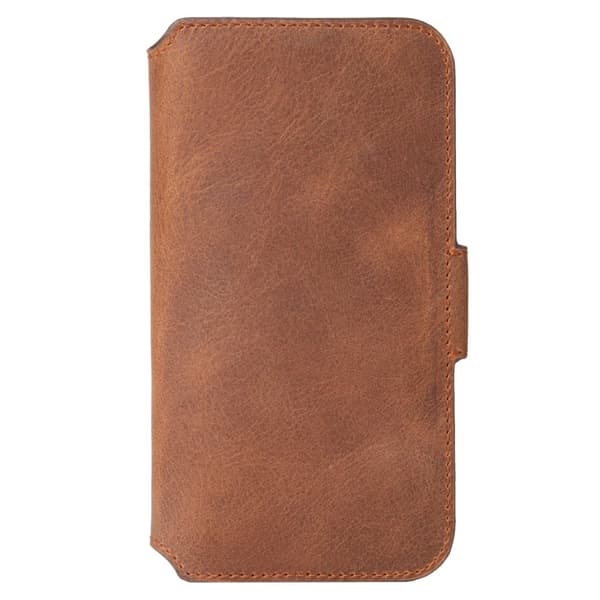Krusell iPhone 12 Pro Max PhoneWallet Leathe, Cognac