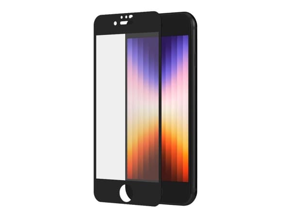 PanzerGlass SAFE. by PanzerGlass Skærmbeskytter Sort Transparent Apple iPhone 6, 6s, 7, 8 (4.7 tommer), SE (2. generation), SE (3rd generation)