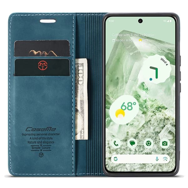 CASEME Retro Lompakkokotelo Pixel 8a