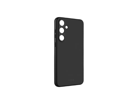 Fixed Story - Baksidedeksel for mobiltelefon - gummiert - svart - for Samsung Galaxy S24+