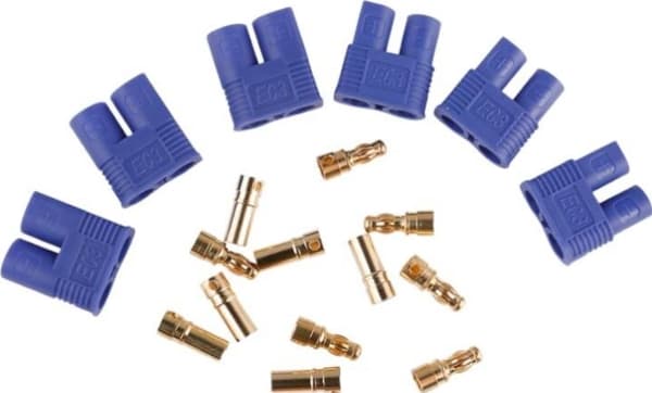 Set of EC3 male and female connectors (3 pairs)