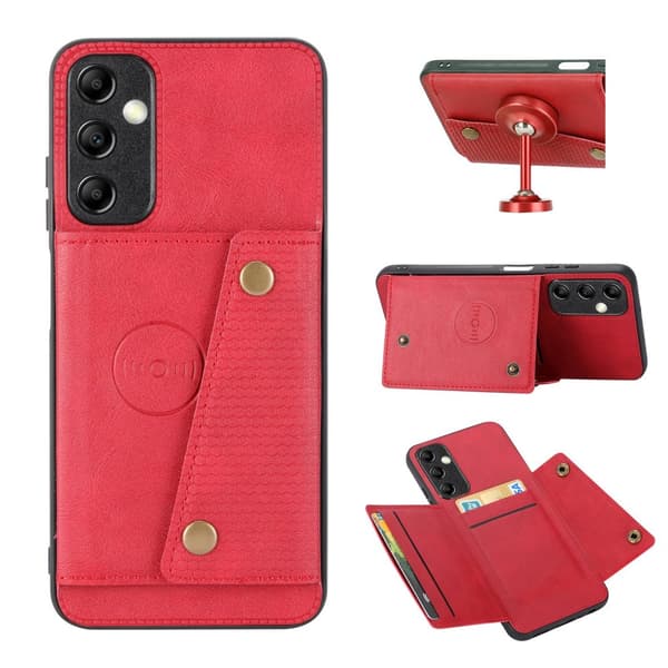 Lyxigt PC Läder Retro Flip Fashion Plånboksfodral för A15 4G/5G