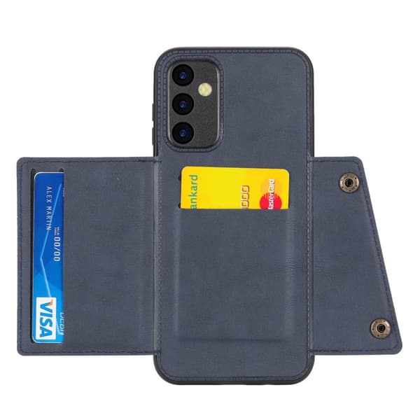 Lyxigt PC Läder Retro Flip Fashion Plånboksfodral För A55 5G