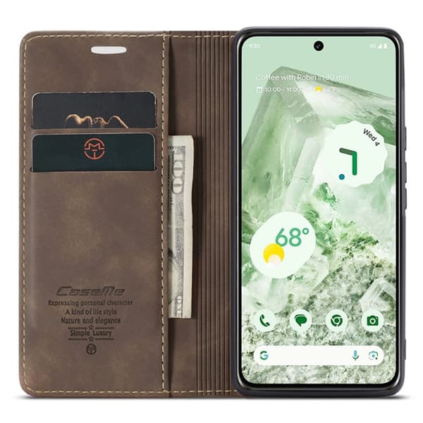 CASEME Retro Lompakkokotelo Pixel 8a
