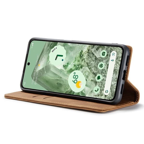 CASEME Plånboksfodral till Pixel 8a - Brun