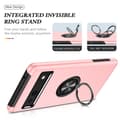 Miniatyrbillede 4 af 7: Til Google Pixel 8a Fingerring Kickstand Hybrid Taske