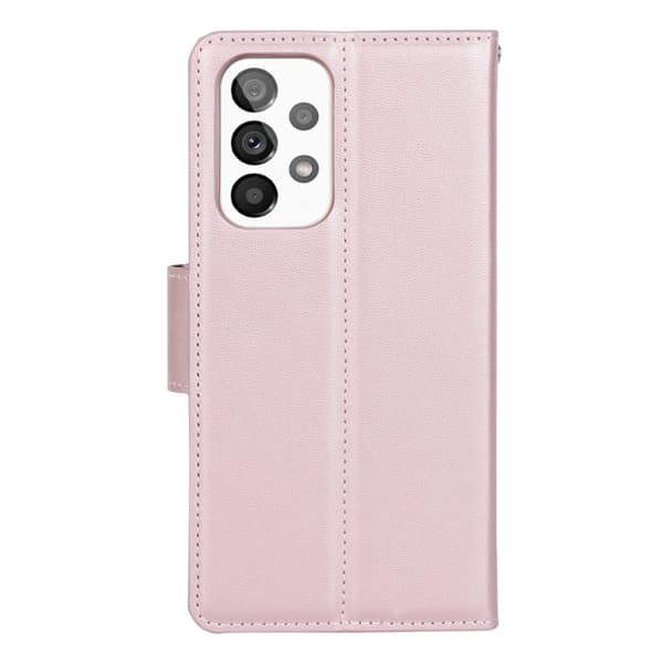 Samsung Galaxy A33 5G - Elegant HANMAN Plånboksfodral Roséguld