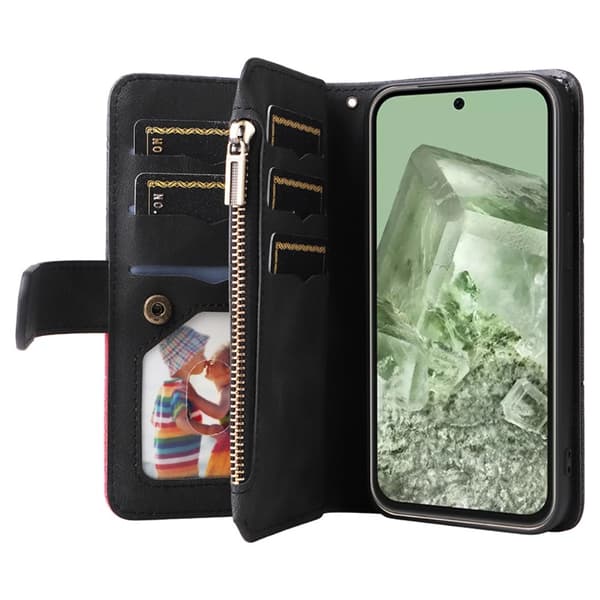 KT Multi-Function Series-5 Til Pixel 8a Telefontaske Sort