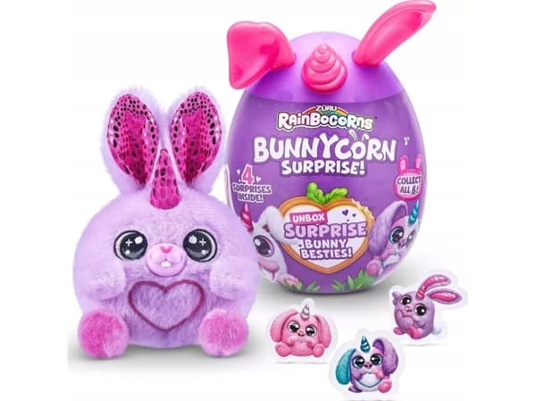 RAINBOCORNS plyschleksak med tillbehör Bunnycorn, 9260/9260SQ1