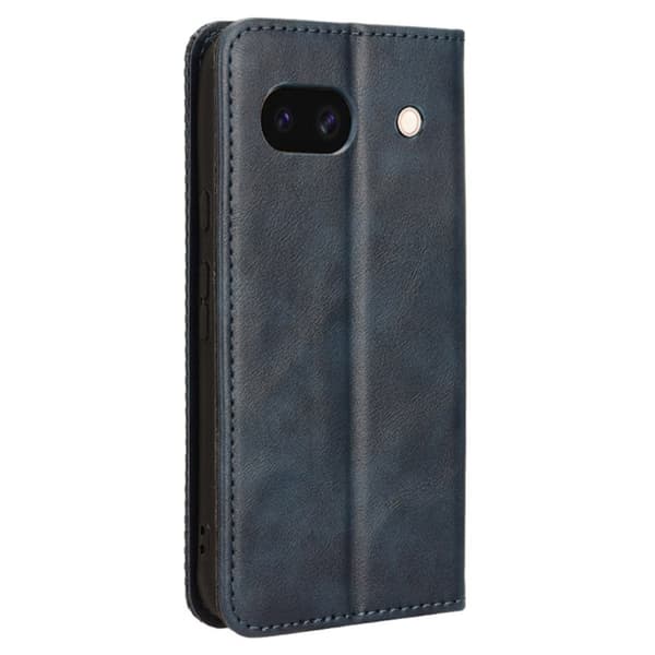 För Google Pixel 8a Plånboksfodral Exklusivt - Blå