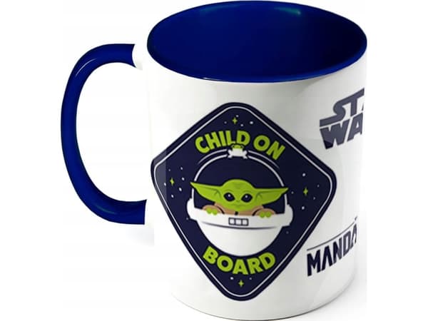 Star Wars - Keramikkkrus i gaveeske 300 ml (The Mandalorian Baby Yoda)