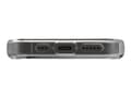 Miniatyrbilde 4 av 5: Zagg Crystal Palace - Baksidedeksel for mobiltelefon - blank - for Apple iPhone 15 Pro